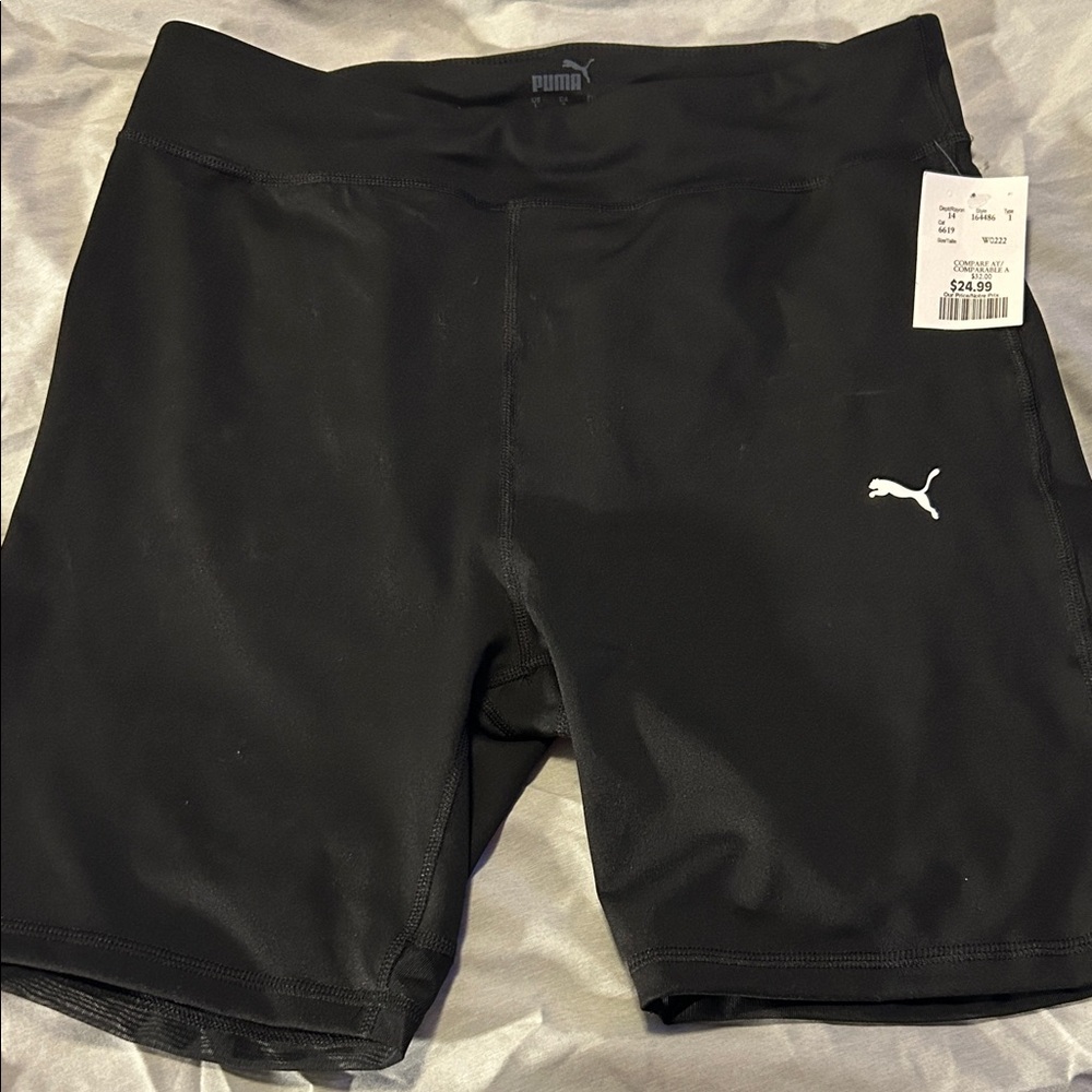 Puma Women's Athletic Black Shorts